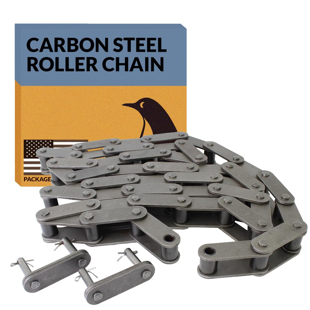 PGN 81X Lumber Conveyor Roller Chain x 10 Feet + 2 Connecting Links