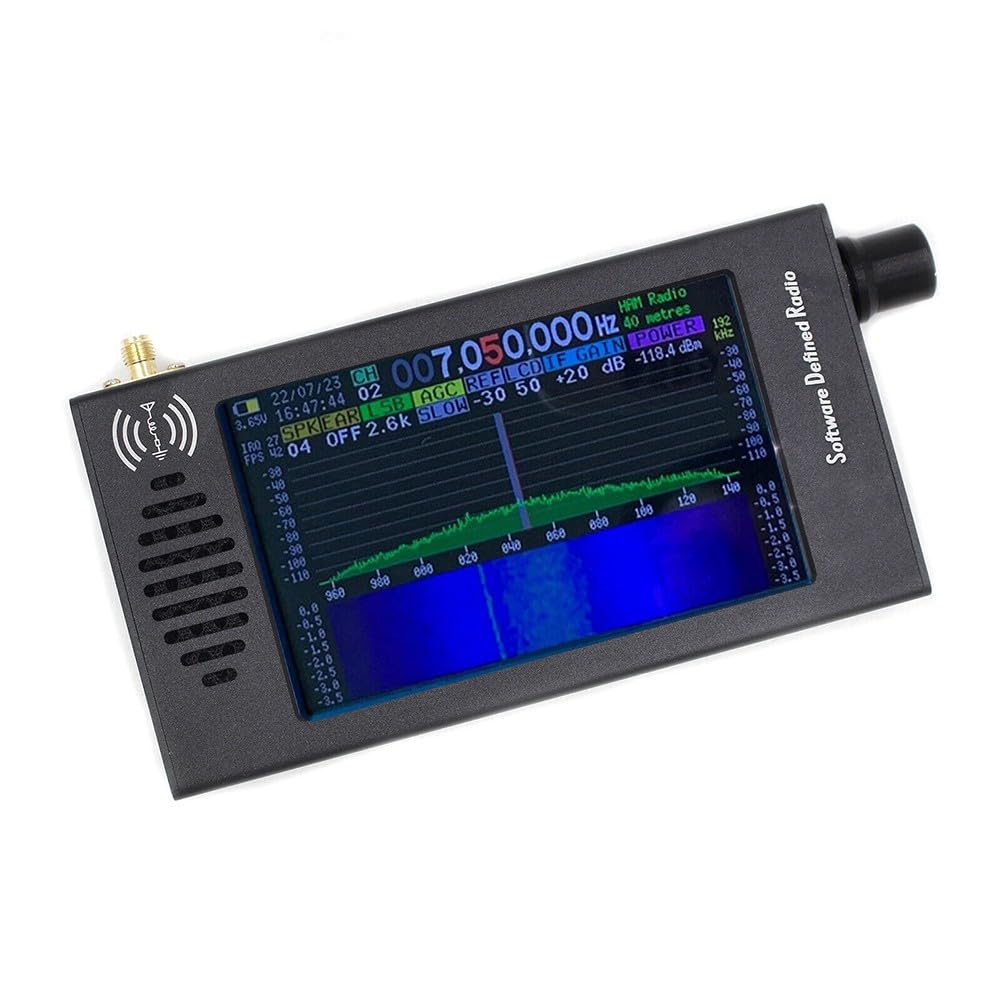 Digitaler Kurzwellen-Funkempfänger mit DSP-Demodulierung, 4,3 Zoll IPS LCD, 5000 mAh Akku, für CW AM SSB FM HAM 100 kHz-149 MHz