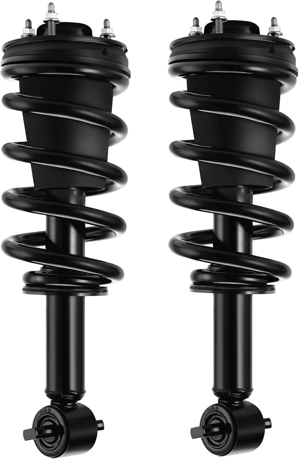 autosaver88 front pair complete quick struts compatible with 2007-2013 chevy silverado 1500, 2007-2013 gmc sierra 1500 07-13 front