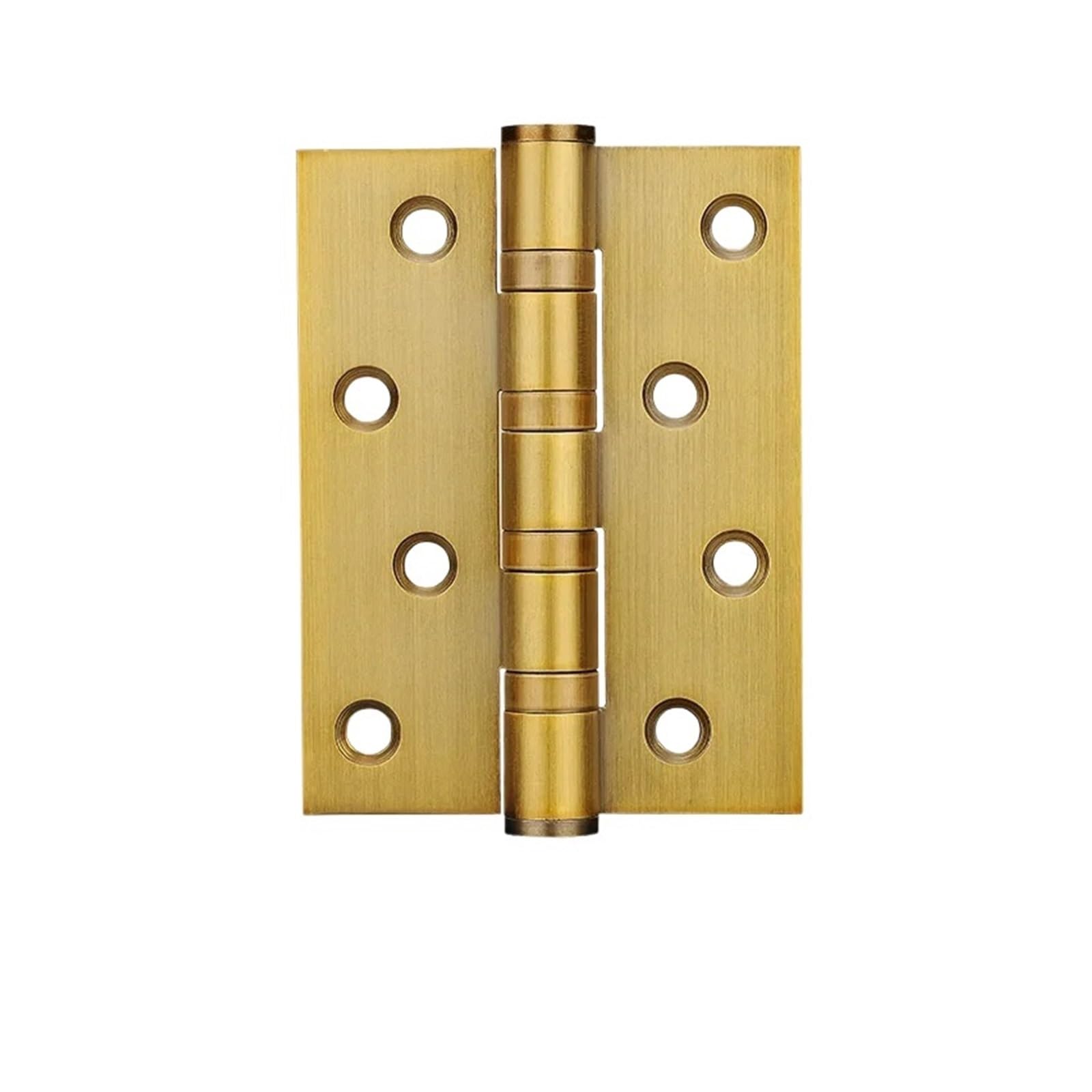 Pjfcewfdgx Yellow Bronze 4-Inch 3.0 Thickened Flat Stainless Steel Door Hinge