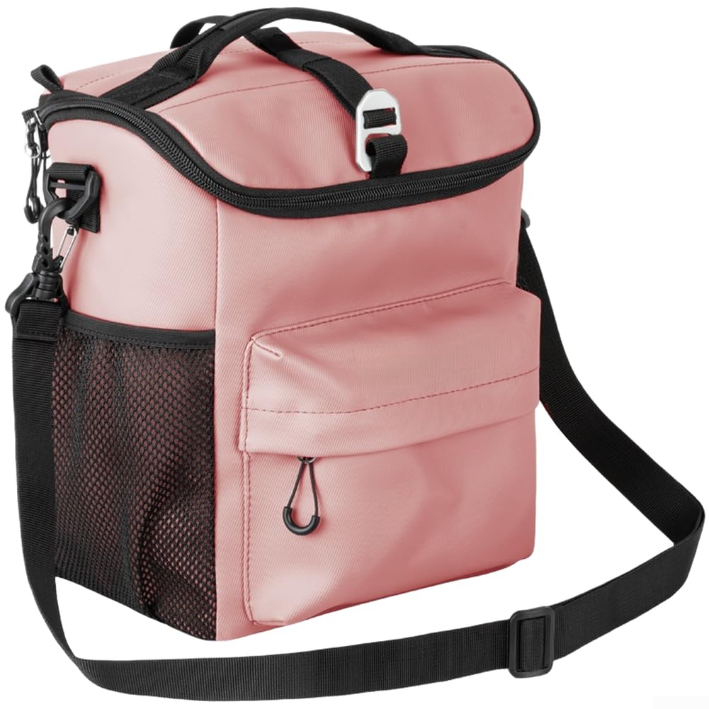 Bolsa frontal plegable impermeable para bicicleta, 12 L, múltiples