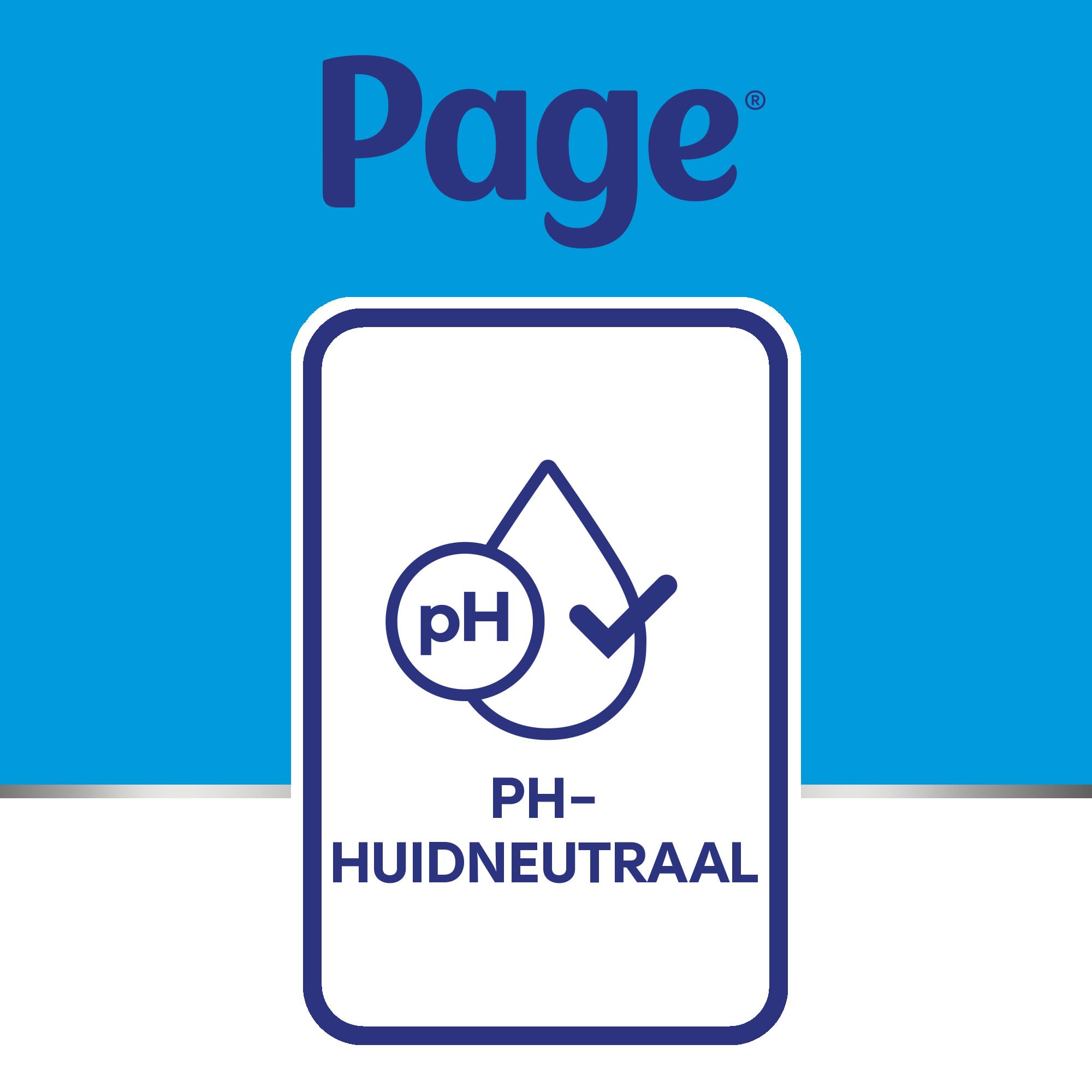 Page wilgotny papier toaletowy - kompletny czysty Maxipack - 444 sztuki (6 x 74 sztuki) - opakowanie ekonomiczne