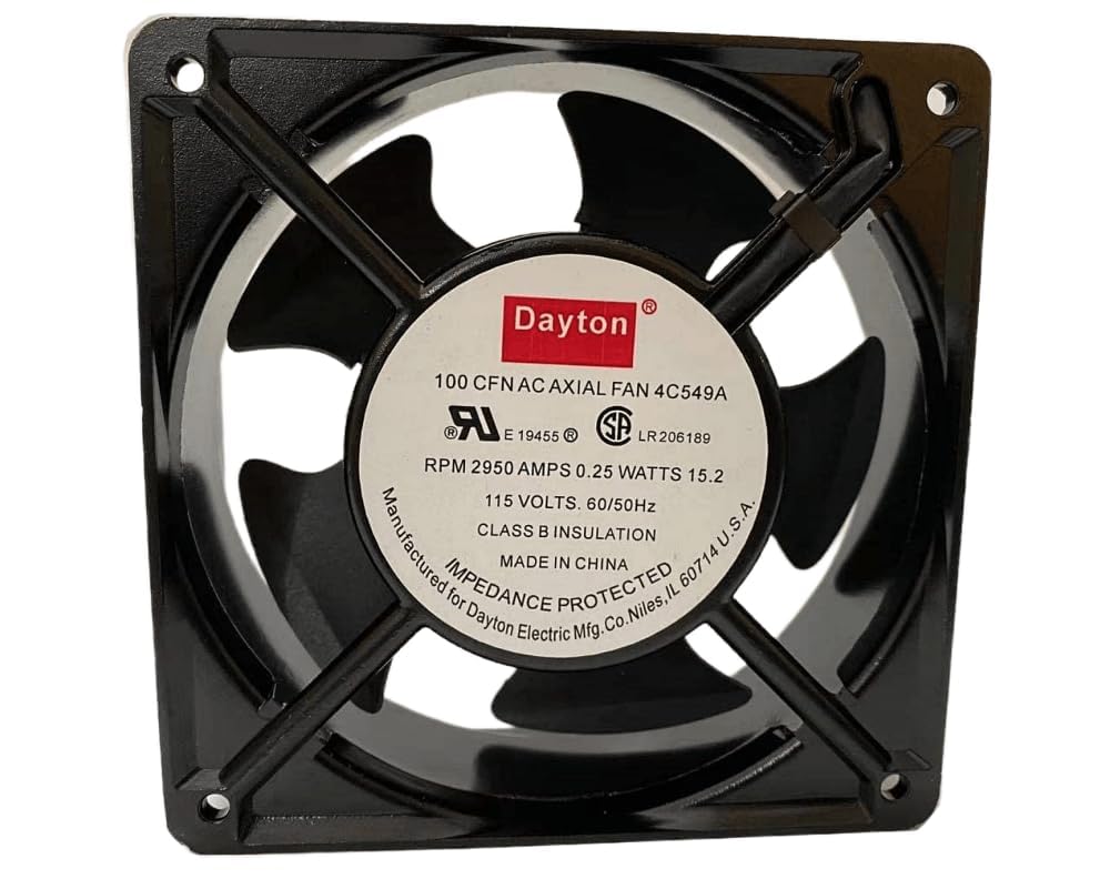 4C549A 115V 120mm 0.25A Fan - 12038 12CM Cooling Fan 120X120X38MM