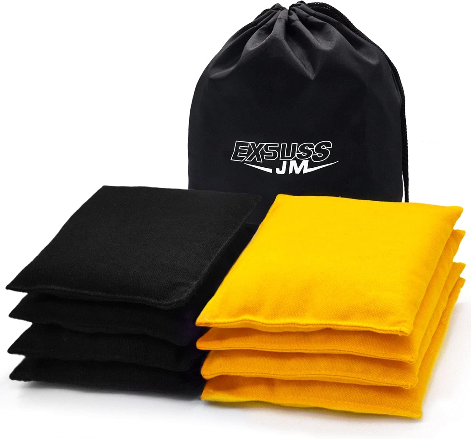 JMEXSUSS Weather Resistant Standard Corn Hole Bags, Set of 8 Regulation