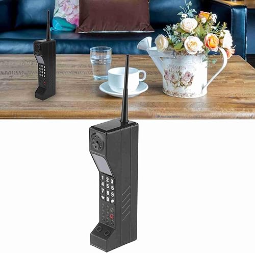 Miniatura 4 de Brick Phone Ornament, Iron 90s Phone, Multifunction Portable Prop Phones for Party Decorations, Photography, Movie, Scene, Home Desktop Decoration
