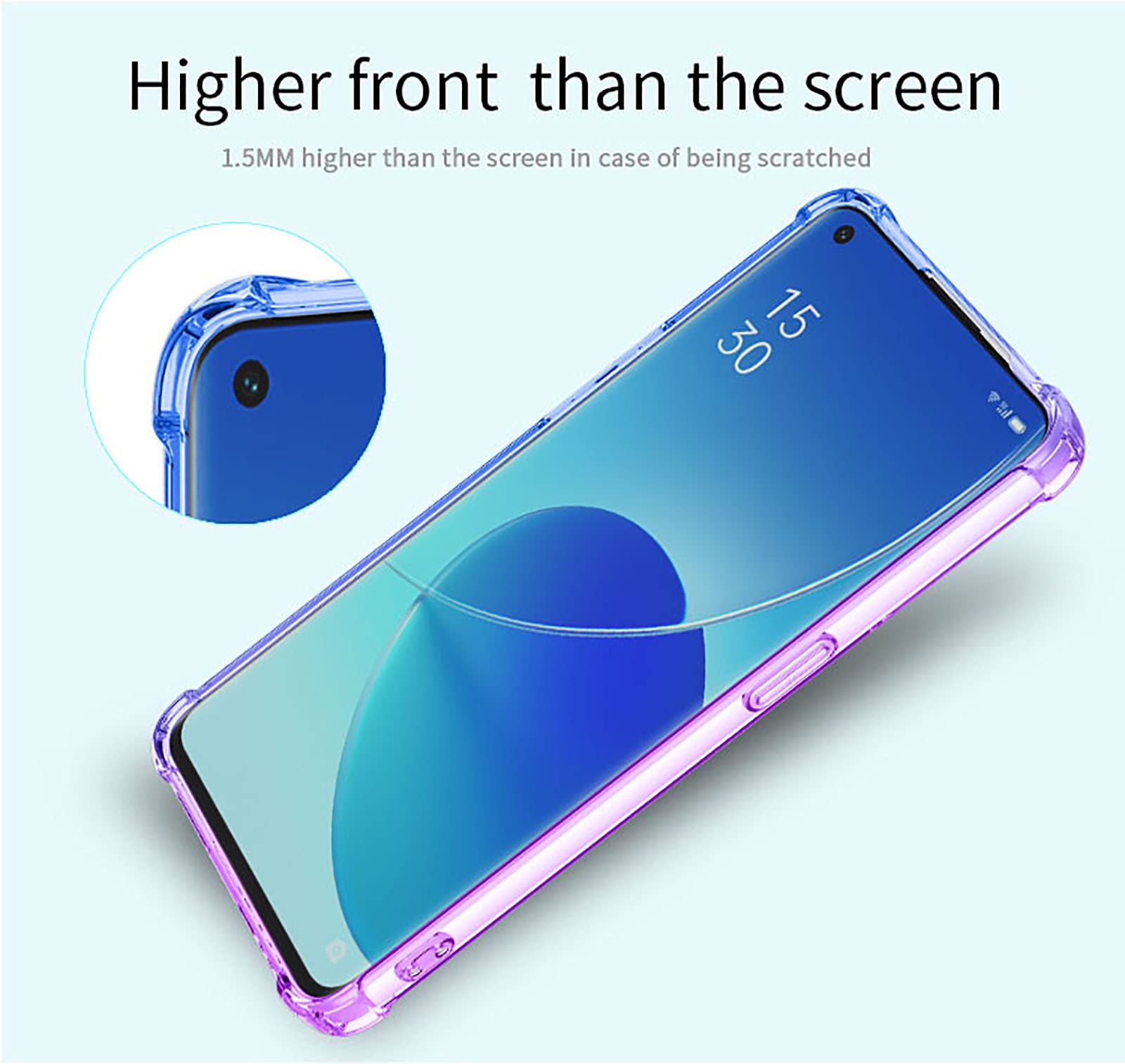 CRAVEN Cover per Xiaomi Redmi 12C con Anello Ring