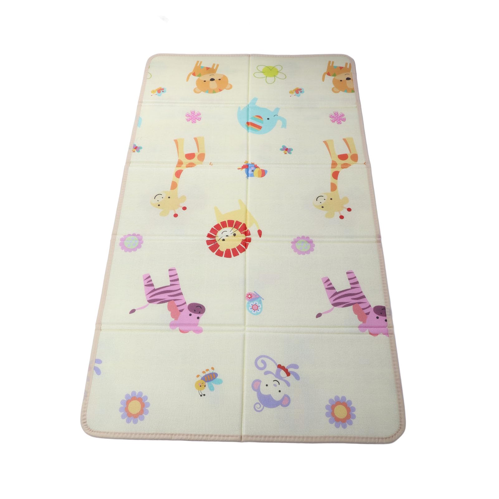 Topiky Tappeto Gioco per Bambini 180 X 100 Cm, Tappeto Pieghevole per | Tappetino da gioco per attività morbido e confortevole al tatto, leggero, compatto, su entrambi i lati, per interni ed