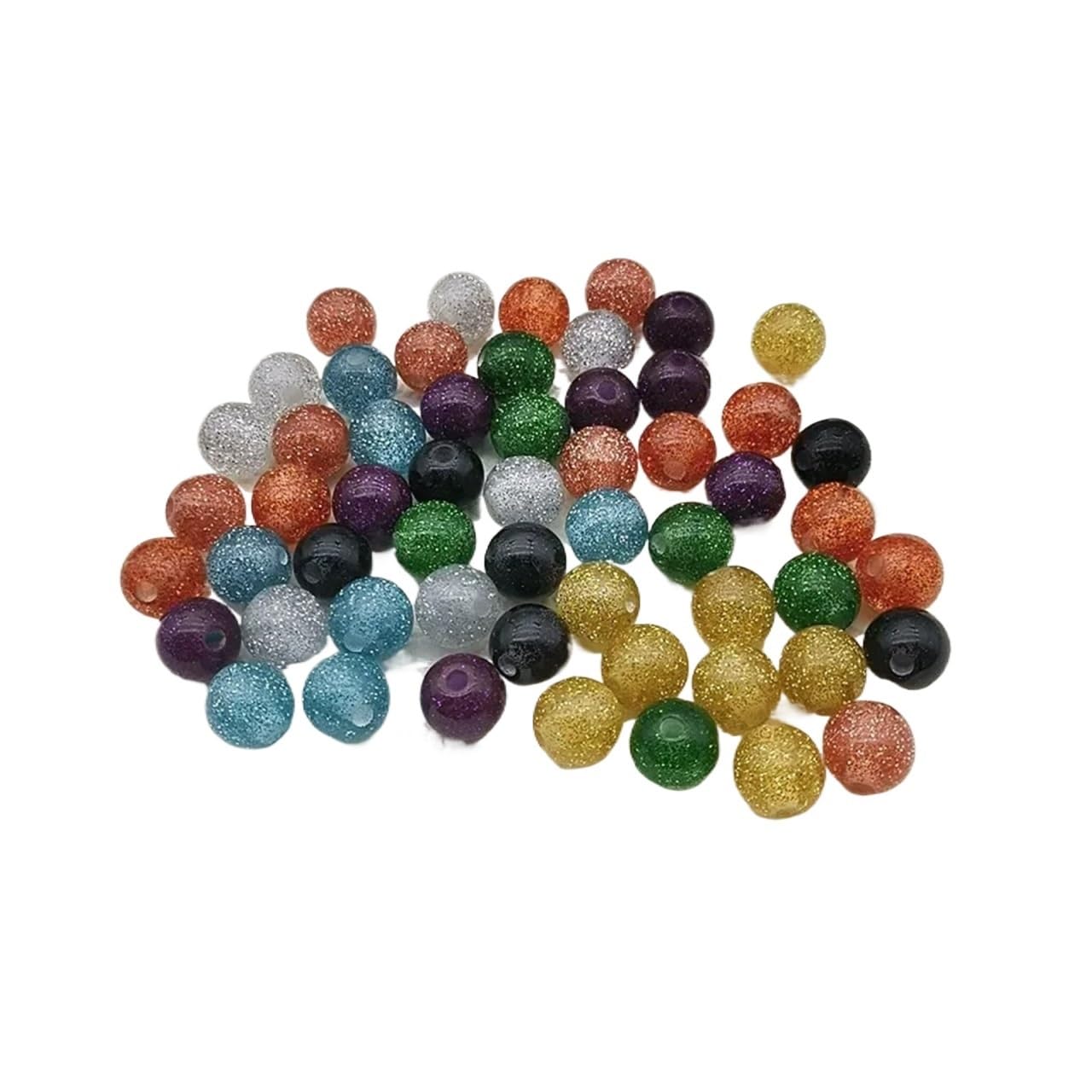 12/16/20mm żywica wbudowany proszek okrągłe koraliki do kolczyków akcesoria części, ręcznie robiona biżuteria kolczyk DIY!(Random mix,20mm 100pcs)