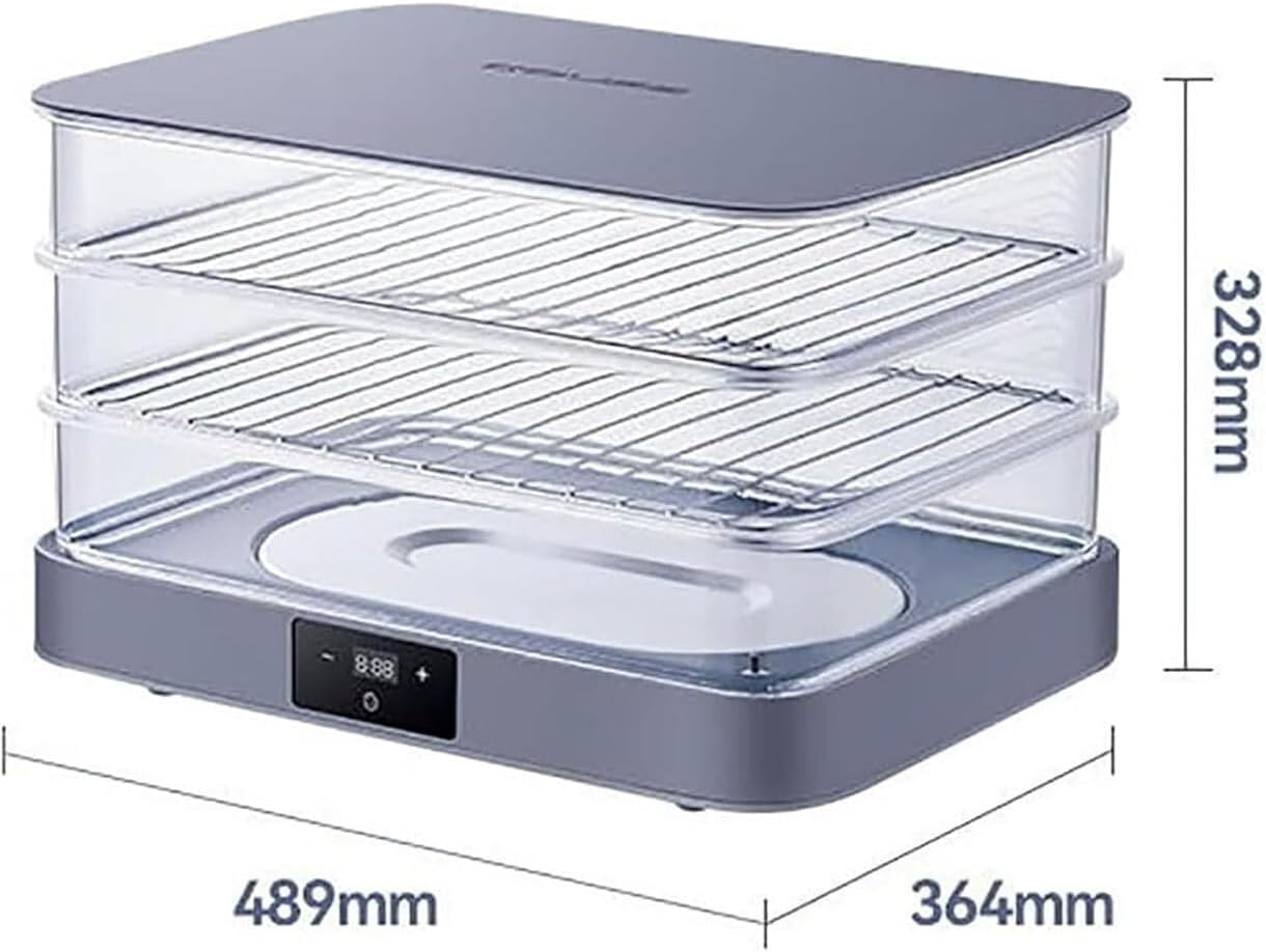 Electric Bread Dough Proofer Machine With Adjustable 20~45°C Temperature And 1min-24h Timing, Fermentation Evenly, For Toast, Yogurt, Natto