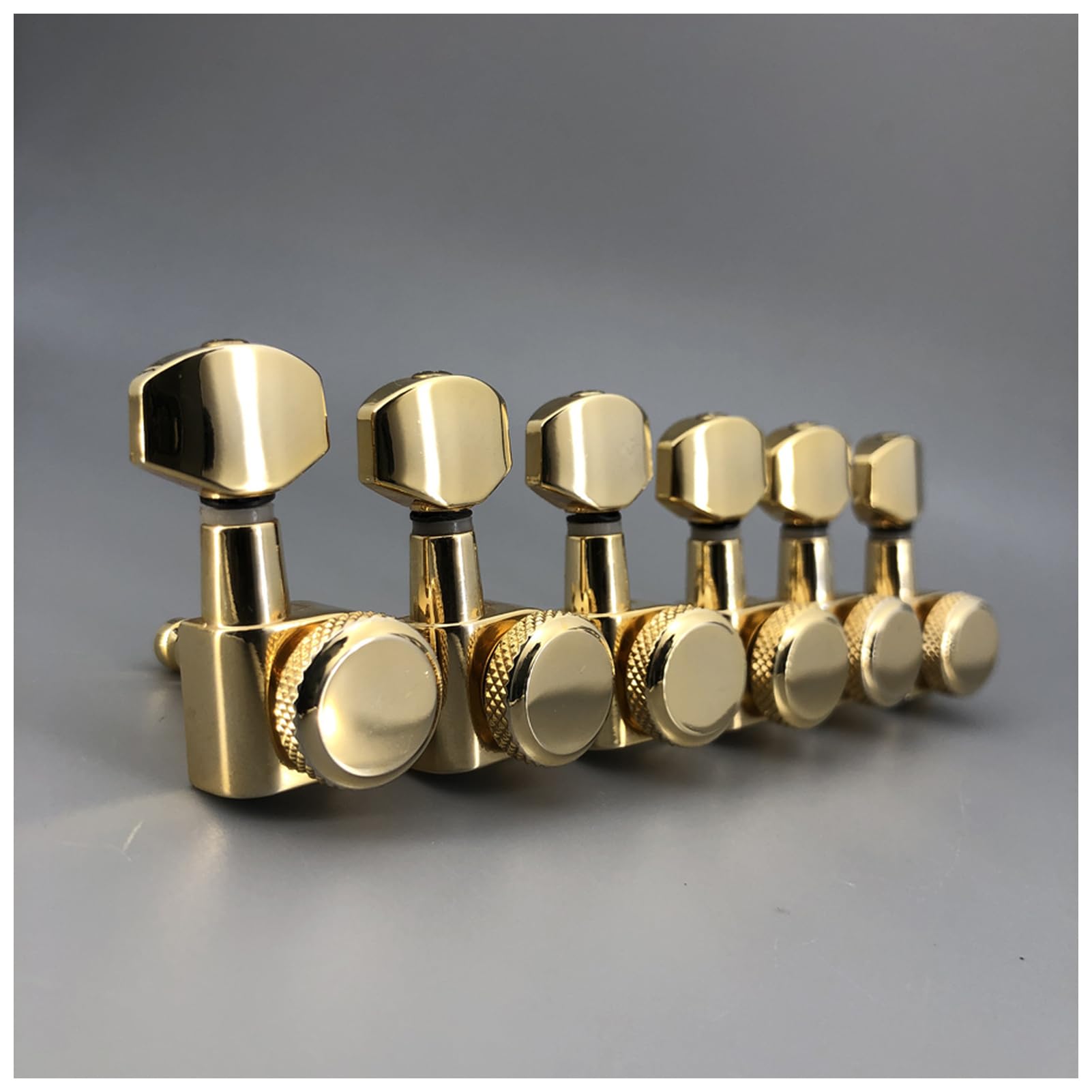 Accordatore di Chitarra M6 Tipo Guitar Pearl Button Gold Blocking Deluxe Guitar Machine Machine Sintonizzatori Tuning Pygs for JP6 ST TL. Bene Chitarra Accordatore per Chitarra di Legno