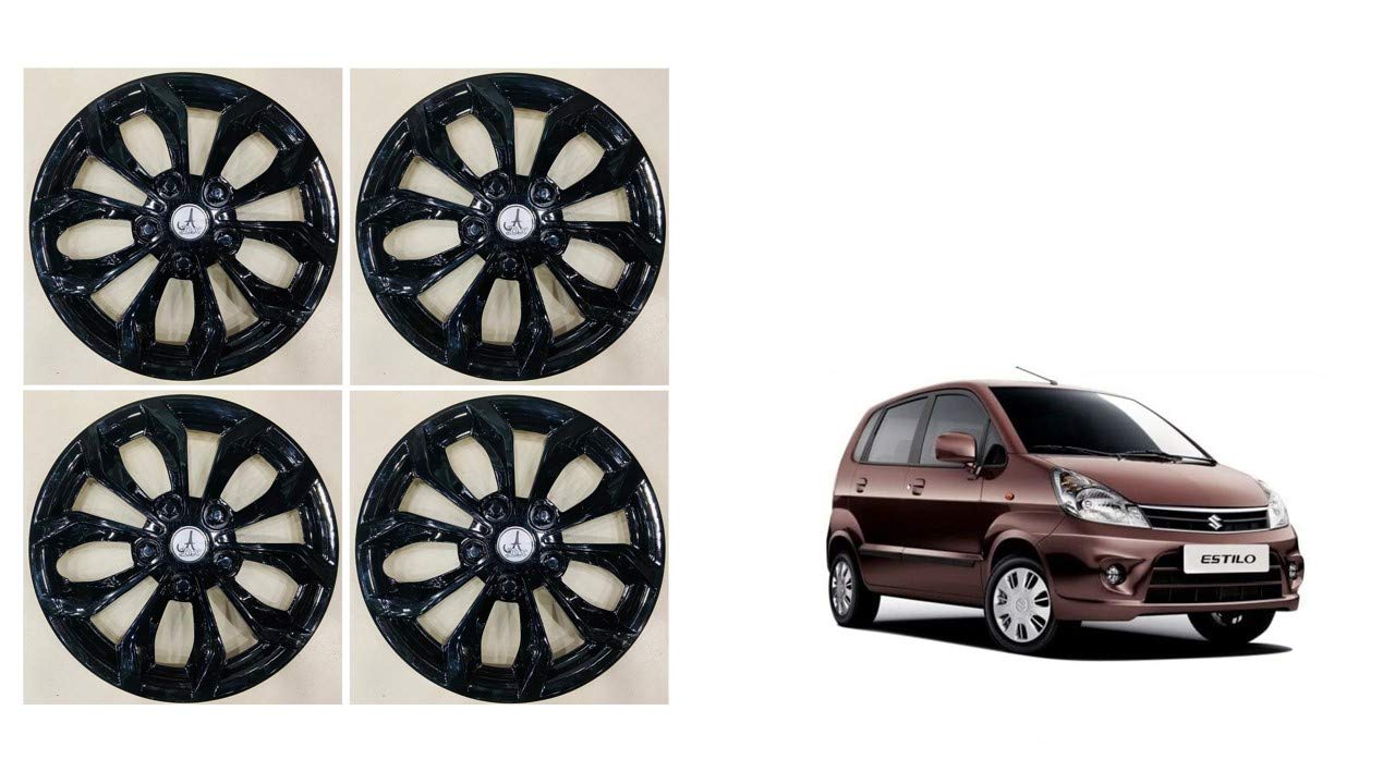 Auto Spare World - Fury DSN Black Colour Wheel Cover Compatible