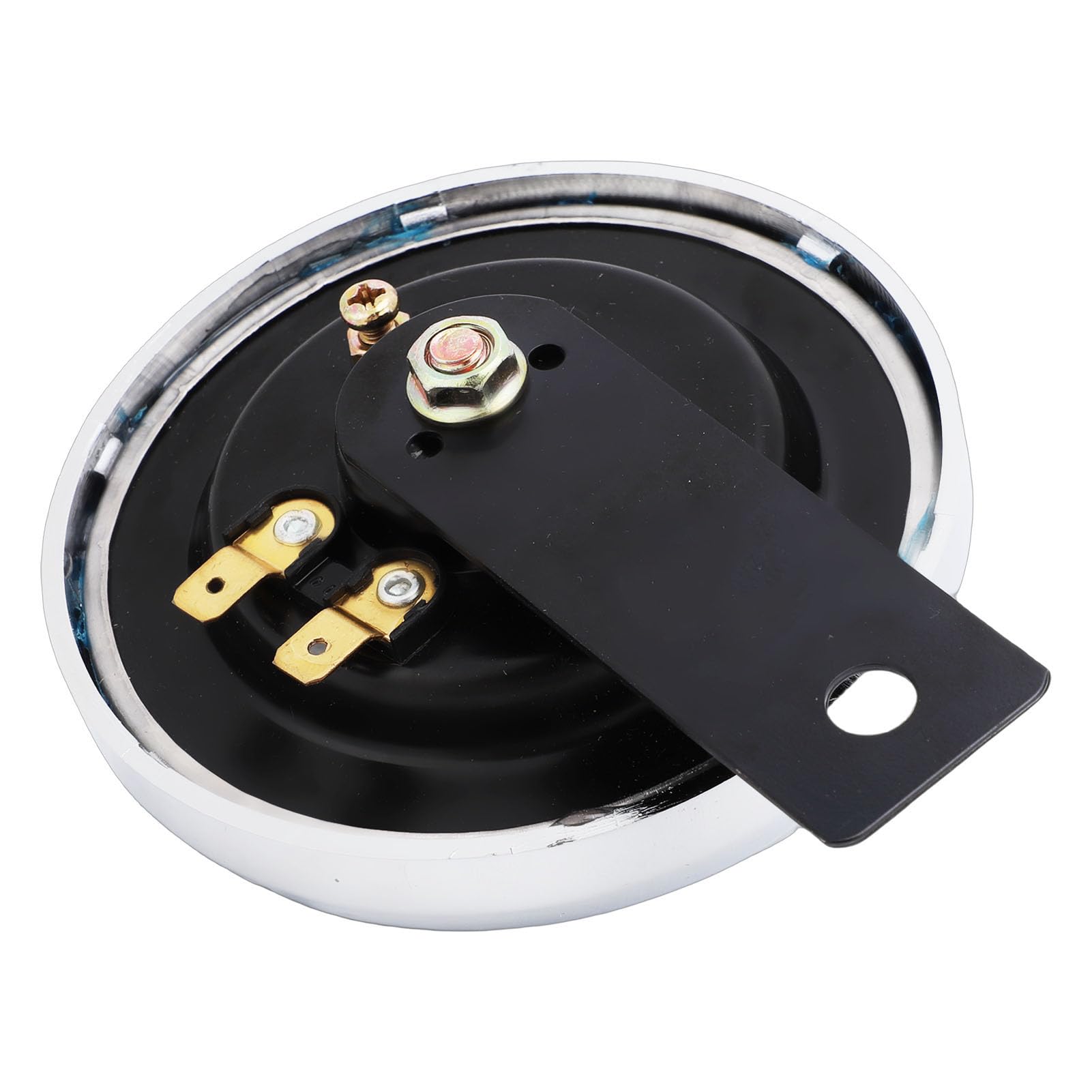 Naroote Bocina Eléctrica Elegante de 110dB Apta para Motocicleta, Bocina de Alarma Vintage Ruidosa para Ciclismo, Diseño Resistente para Cualquier Clima