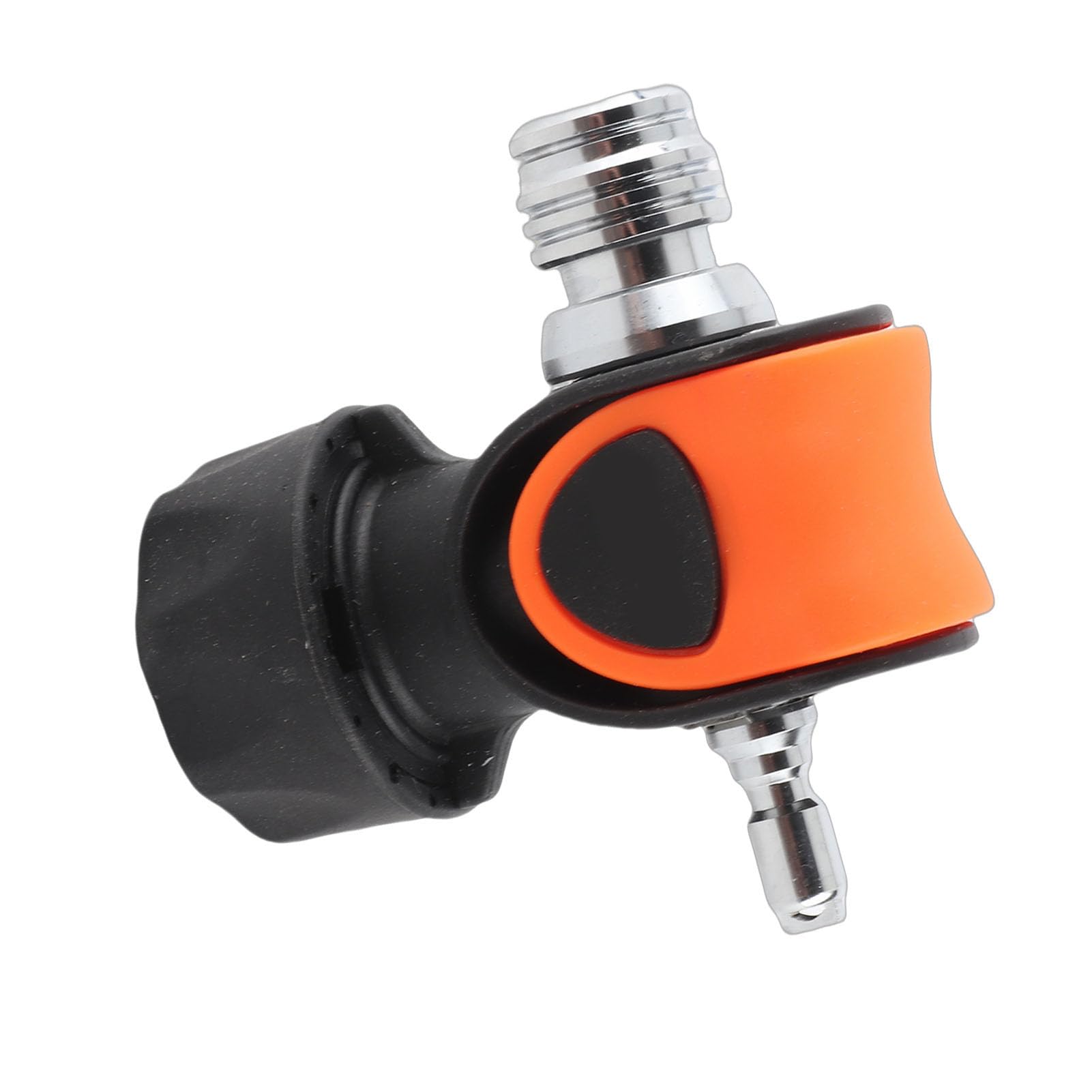 Alomejor Zumbador de Buceo, Señal Acústica de Buceo Submarina de Seguridad Universal, Bocina única de Acero Inoxidable para Submarinismo