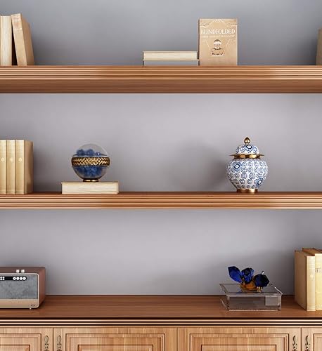 Miniatura 69 de Livelynine Papel tapiz de pared rojo de 15.8 x 394 pulgadas, papel tapiz extraíble para despegar y pegar, rollo de vinilo rojo, autoadhesivo, sin