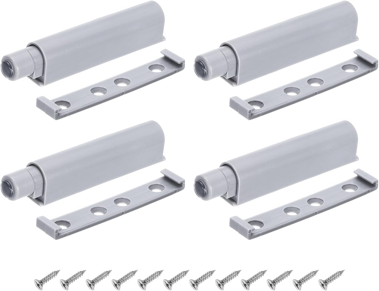 uxcell D2 Push Latches, 4Pcs Push to Open Door Latch, Non