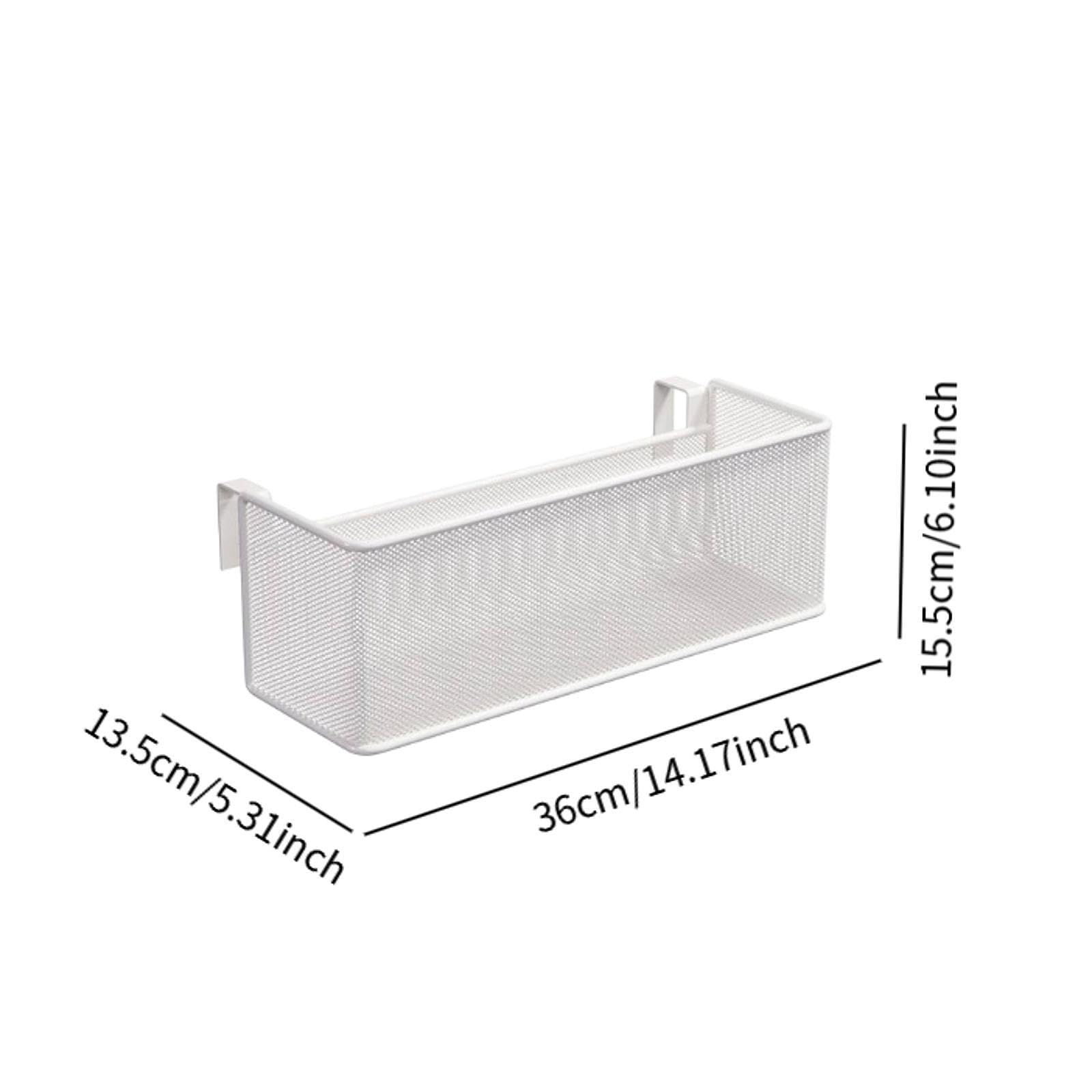 Gralara Hängender Aufbewahrungskorb Fürs Bett, Organizer für Schlafsaal, Tragbarer Korb Zur Lagerung von Büchern Und Duschgel, 13,5x36x15.5cm