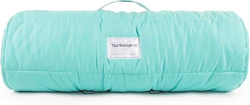 Miniatura 123 de Jay Franco Tapete para siesta para niños con almohada y manta integradas, saco de dormir de microfibra suave de 46 x 20 pulgadas con etiqueta