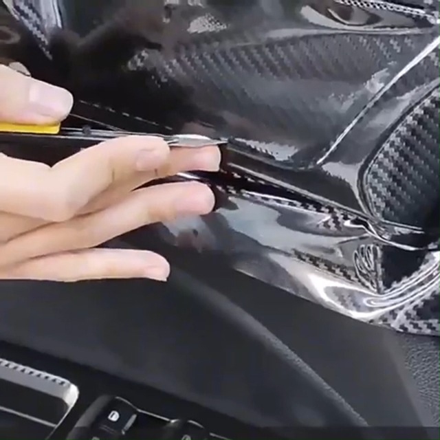 Pellicola Adesiva Carbon Look 3D Per Interno Esterno 50x150cm - Foto 9