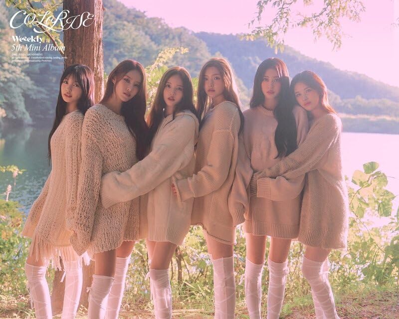 Miniatura 7 de Weeekly ColoRise 5th Mini Album Contenido+Tarjeta Fotográfica+Seguimiento Sellado (Conjunto Estándar (Iris+Paleta+Crecimiento))