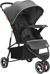 Maxi Baby Carrinho de Bebê 3 Rodas Passeio 4RIDE (Até15kg) (Cinza)