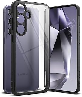 Capa Slim Leve Anti Impacto Ringke Modelo Fusion Bold Compatível com Galaxy S24 Plus (6.7 Pol) - Preto