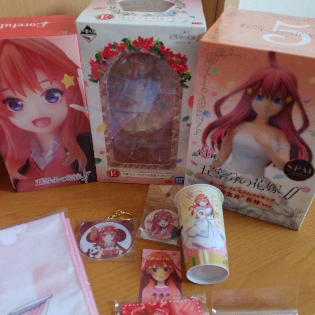 五等分の花嫁　中野五月　まとめ売り 五等分の花嫁∬ 中野五月グッズ16点まとめ売りセット - メルカリ