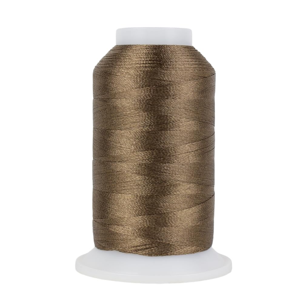 Element Thread Club 40wt Machine Embroidery Polyester Thread | 1000m (1049yd) | Glossy | Brown Sugar