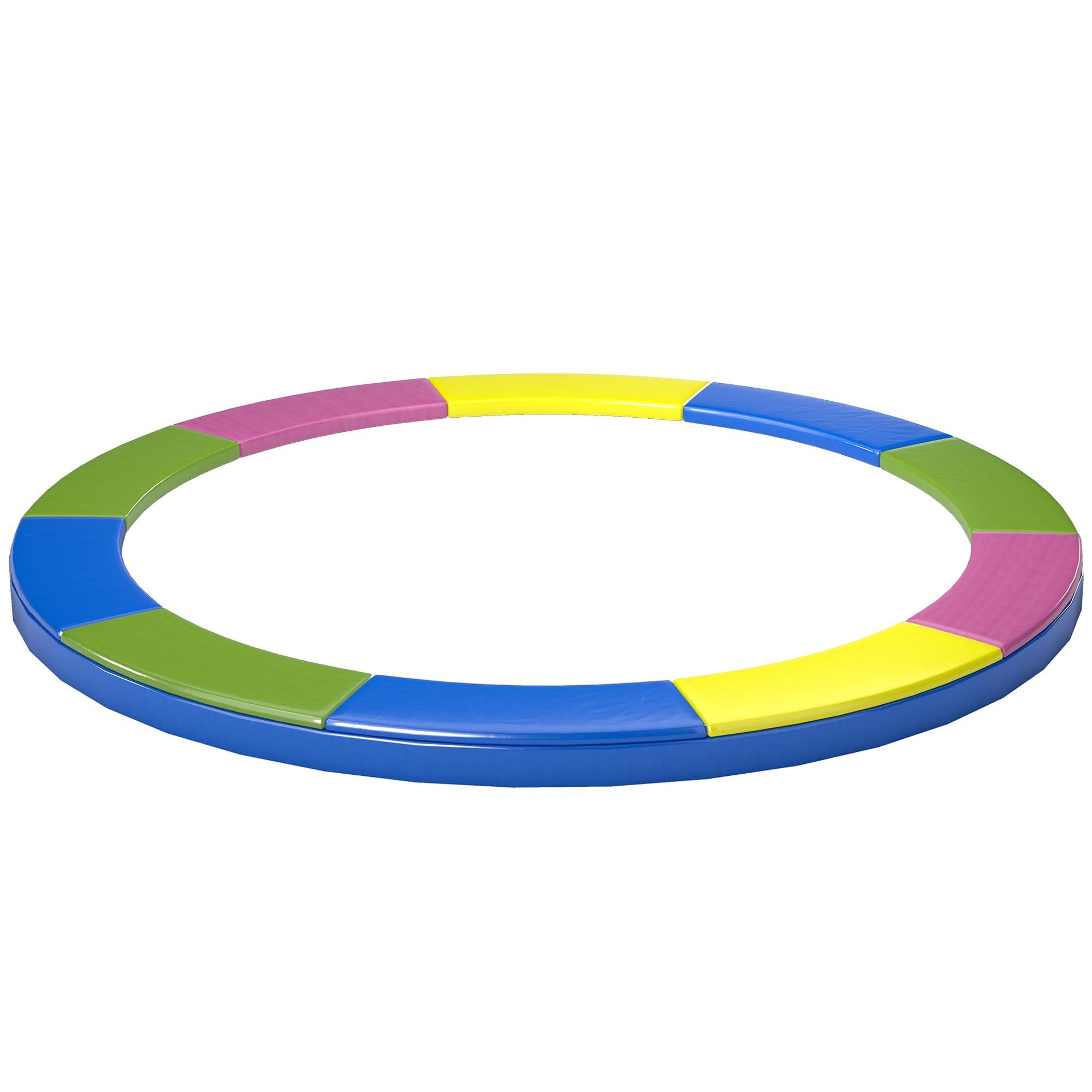 SPORTNOW Trampolin Randabdeckung, Reißfest UV-resistent Federabdeckung, Wasserdicht, Trampolinzubehör Randschutz Ersatzteile für Gartentrampoline