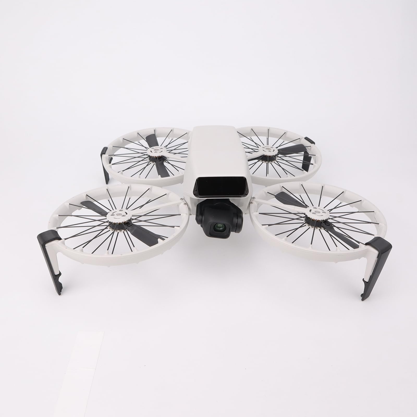 Par De Patas De Aterrizaje Para DJI Flip – Soporte Trasero Que Aumenta La Altura Y Protege El Cardán, Accesorio Negro
