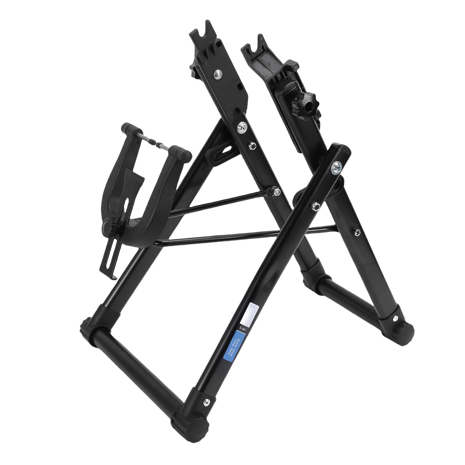 Fahrrad-Laufrad-Zentrierständer, Faltbarer Wartungshalter aus Kohlenstoffstahl für 16- Bis 29-Zoll-Räder, Ideal für Reparaturen an Mountainbikes und Rennrädern