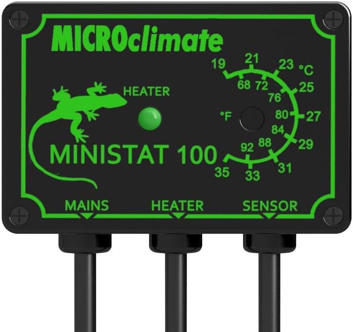 Microclimate Ministat 100 Reptile Thermostat Amazon.co.uk Pet Supplies