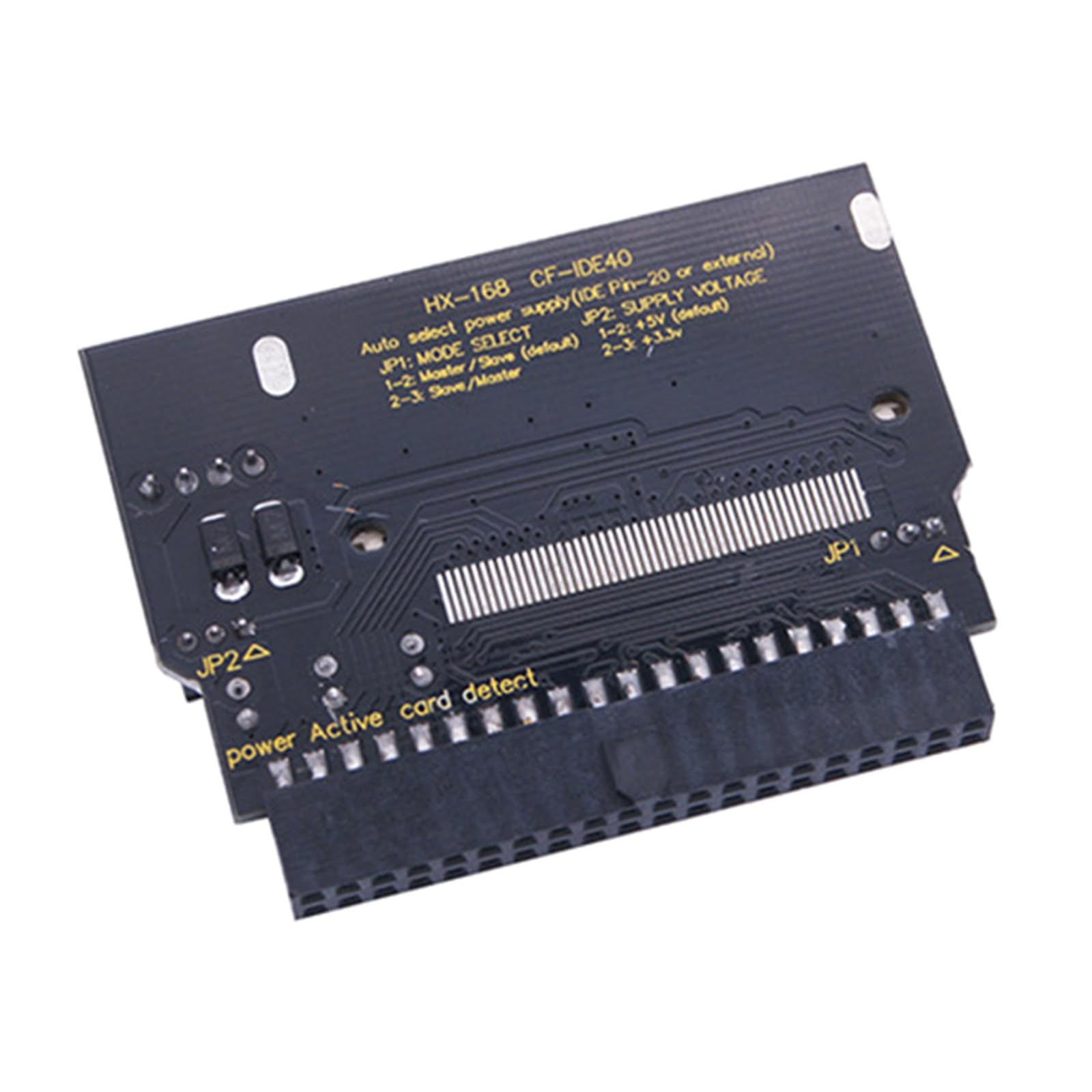 Adattatore per scheda di memoria flash compatto a 40 pin hard disk convertitori adattatore hard disk shock compatto lampeggiante