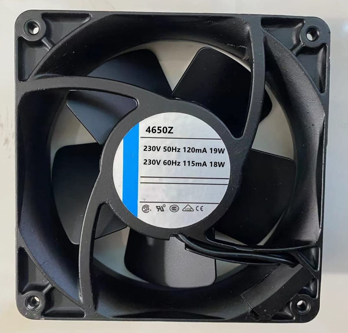FCARUMIQP 230V 19W 12038 Cooling Fan 120X120X38mm