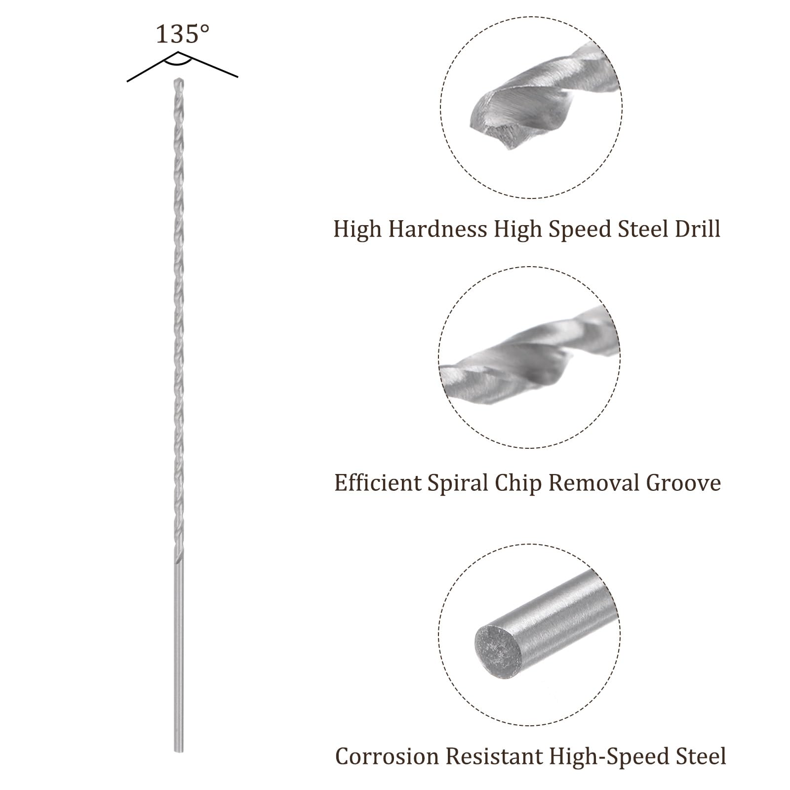 Kozelo 2PCS Twist Drill Bit - Image 2