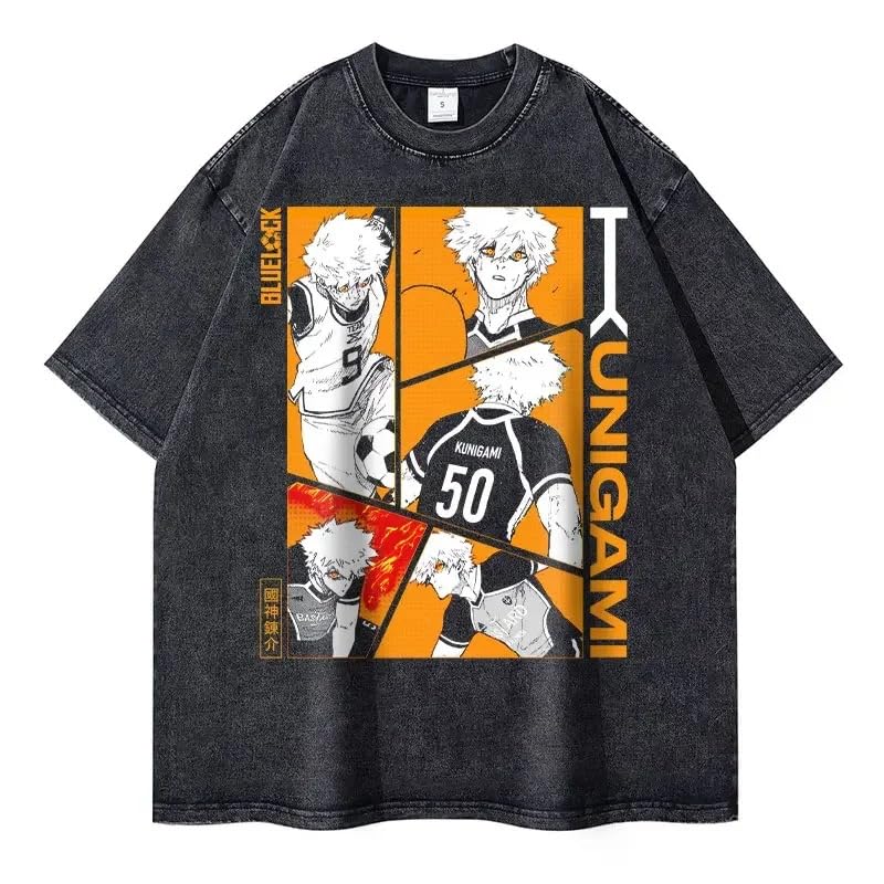 Isagi Yoichi T Shirt Anime Seishiro Nagi/REO Mikage/Rin Itoshi Short Sleeve T-Shirt Tops Anime T Shirts Manga Gifts