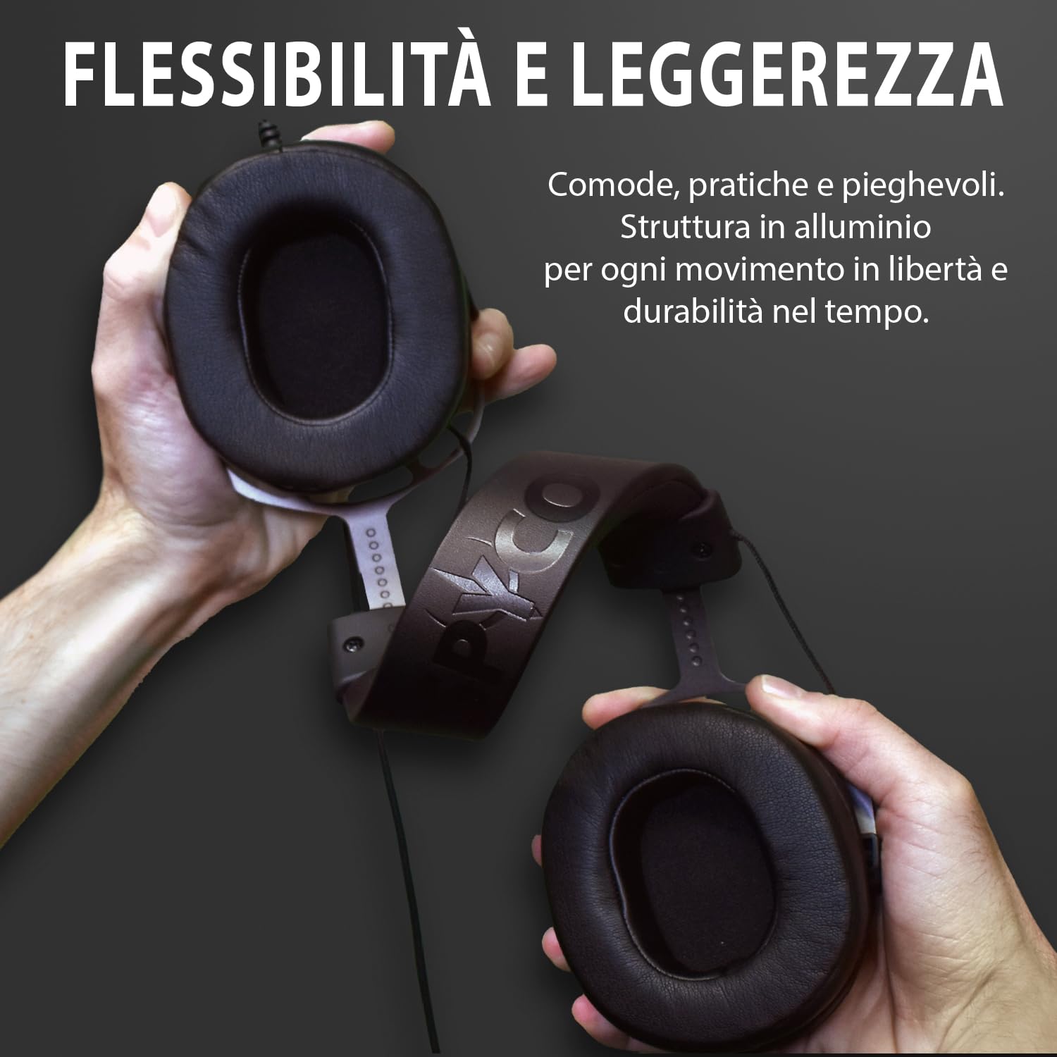 SPYCO - Cuffie Gaming Impulse HE-122, Audio 7.1 Surround, Driver 50 mm, Microfono Omnidirezionale, Compatibili con PC, Mac, Xbox One, PS4, Switch, Nero e Argento