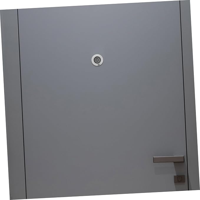Mirilla de latón para puerta 40-55mm con lente gran angular miniatura 5