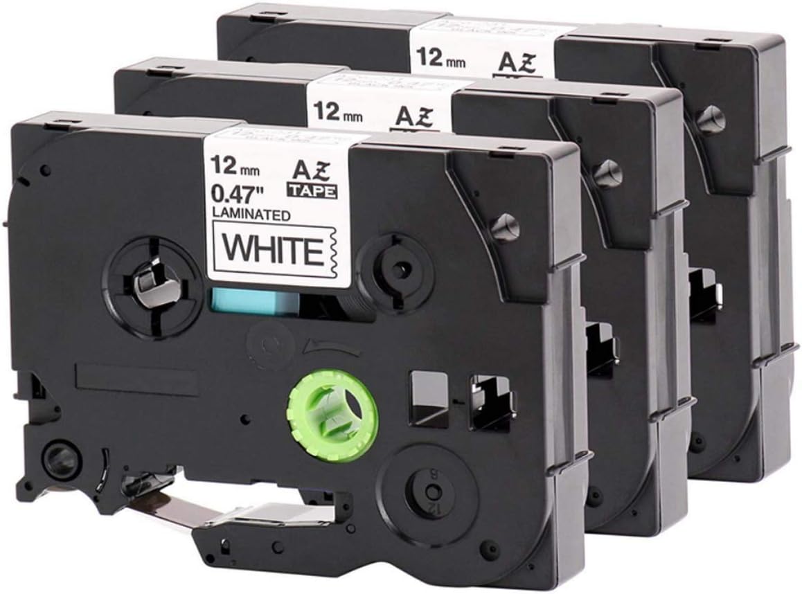 Thboxes TZe-231 Labeltape, 6 rollen compatibel met Brother P
