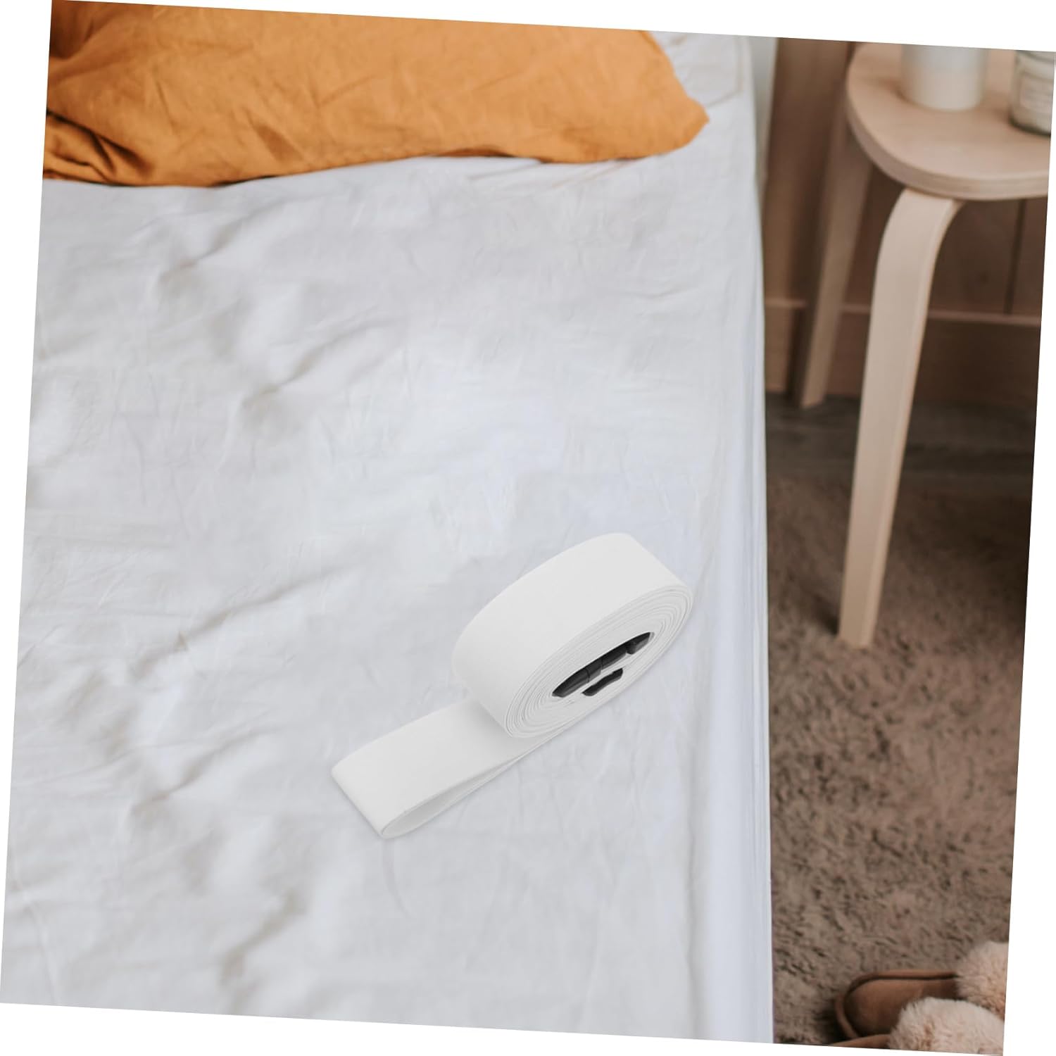 Luxshiny Adjustable Bed Sheet Straps Elastic Sheet Fasteners for Fitted Sheets Keep Sheets Tight Secure for Organizing Bedding Fits Twin Full Mattresses