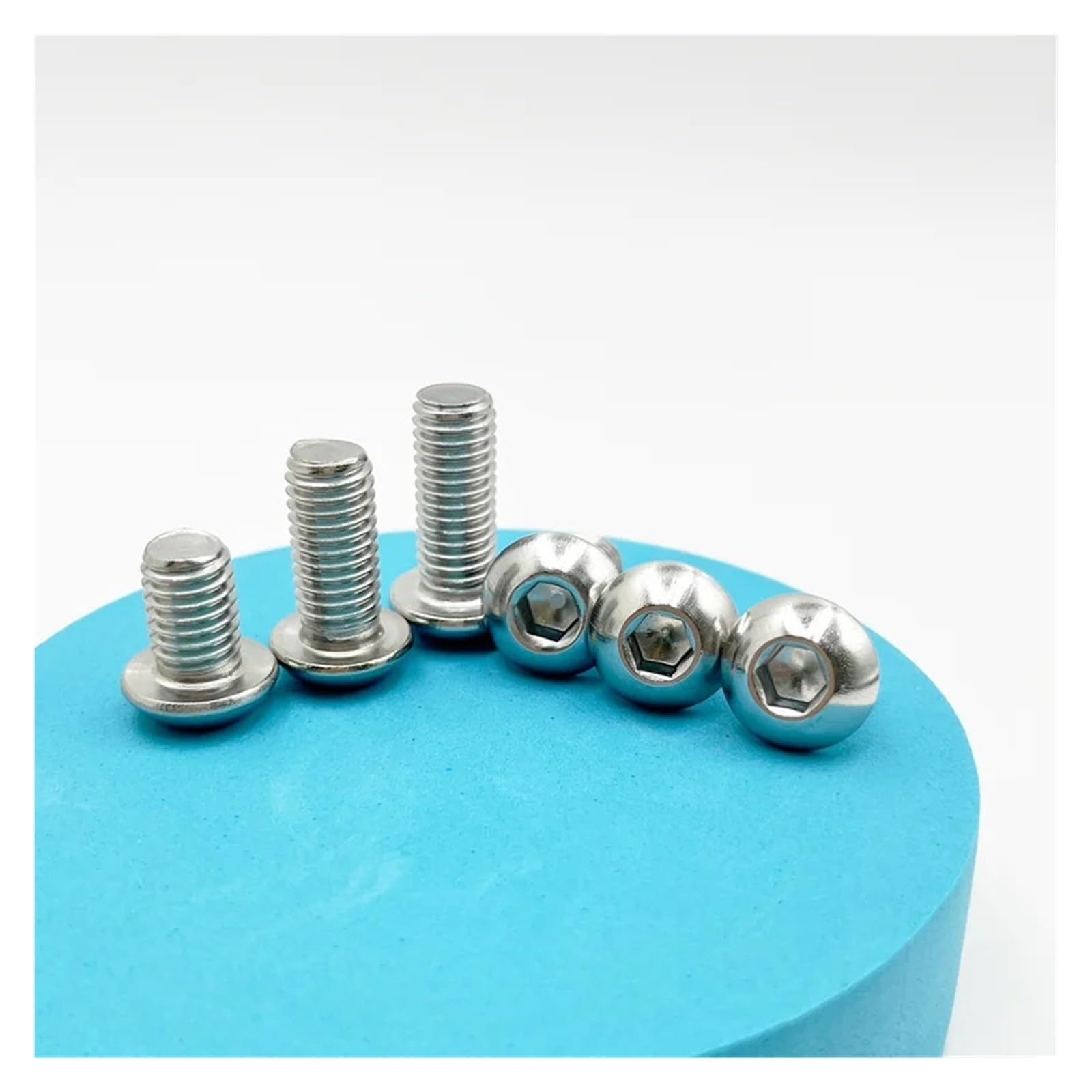Kit de tornillos hexagonales redondos de acero inoxidable 304