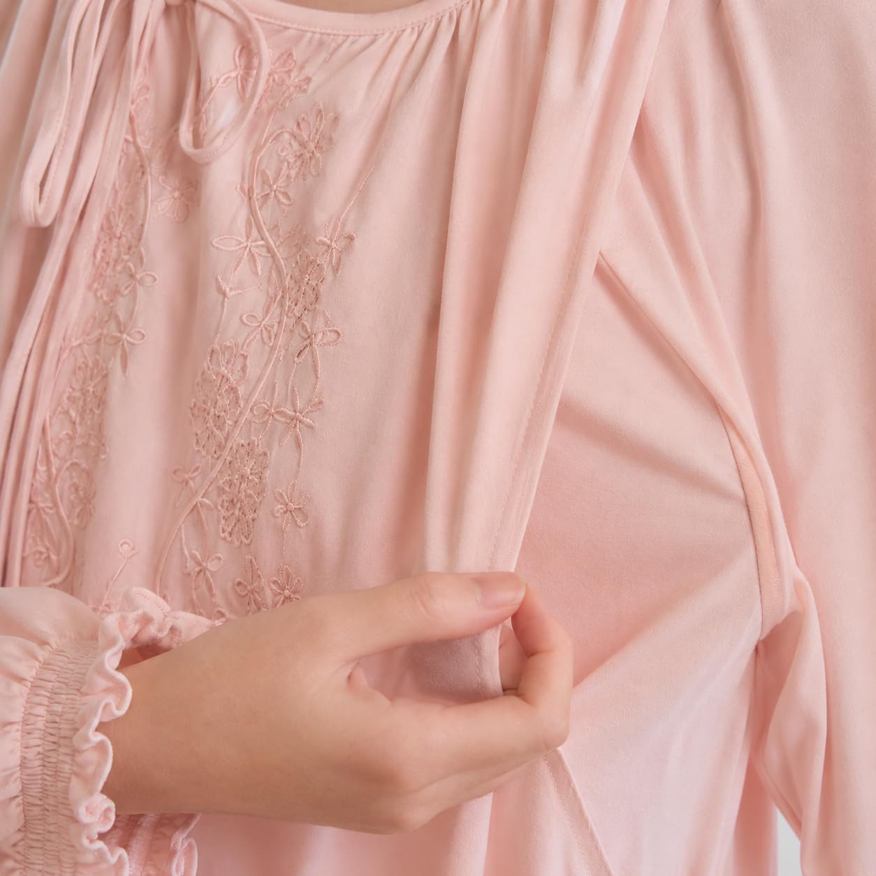 Pigiama Donna per, Due Pezzi in Fibra Modale e Spandex, per l'Estate, L