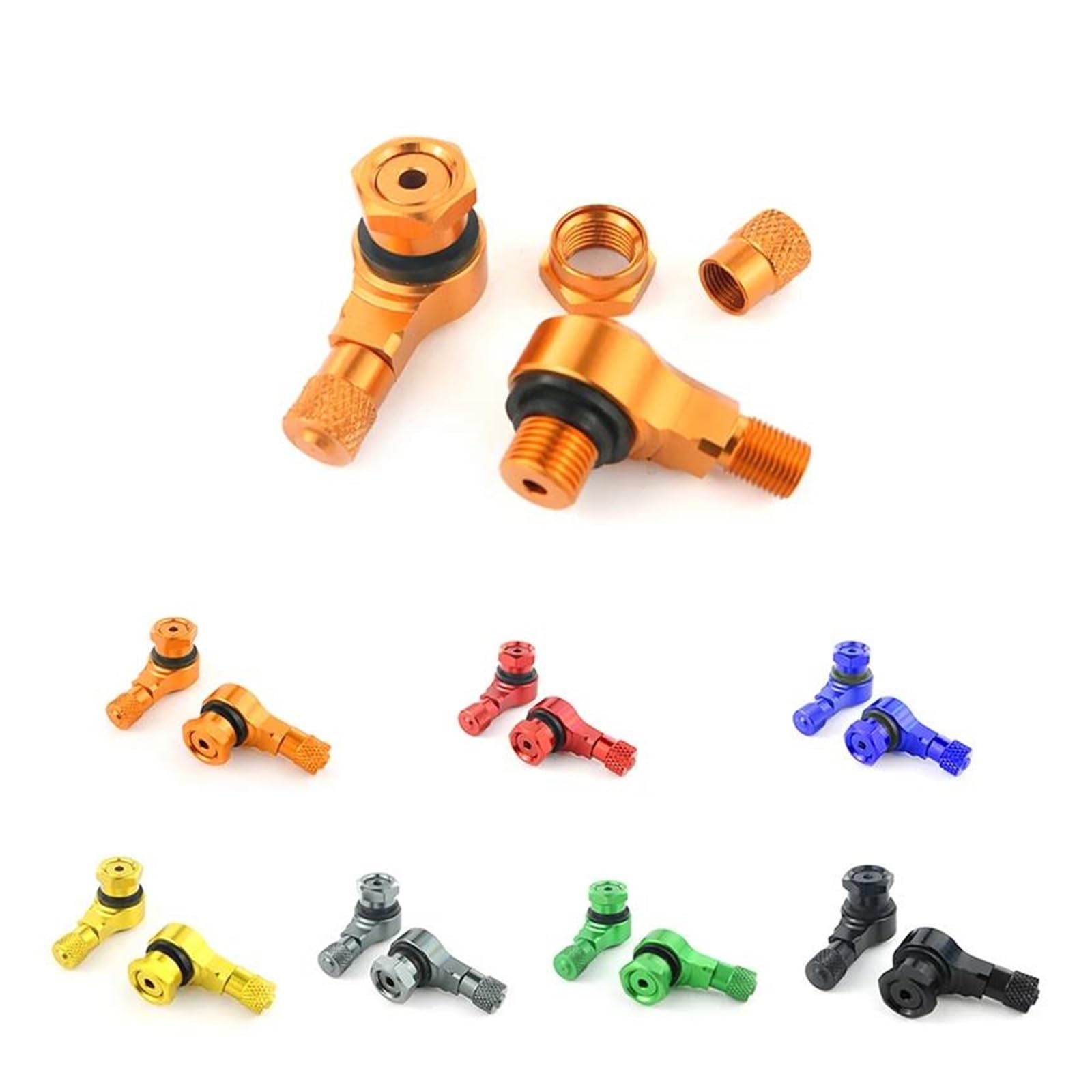 Válvulas para Neumáticos De Motocicleta (11.3 Mm, 2 Unidades) para Modelos para R1200GS, K1200LT, K1200GT, K1300, F750GS, F800GS Y para F900XR(Style A)