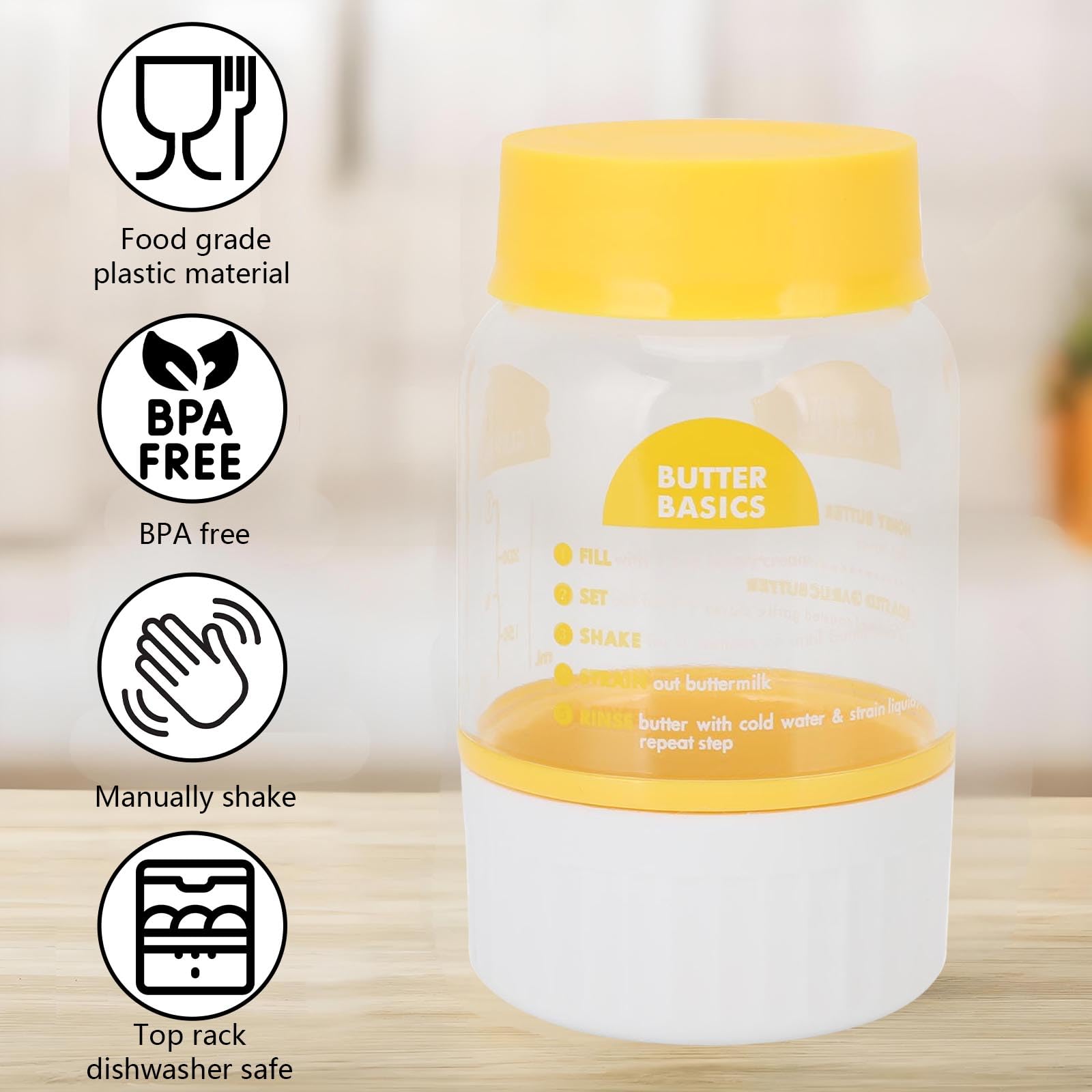 Baratte à Beurre Vintage – Faites Votre Propre Beurre Maison En Quelques Minutes !