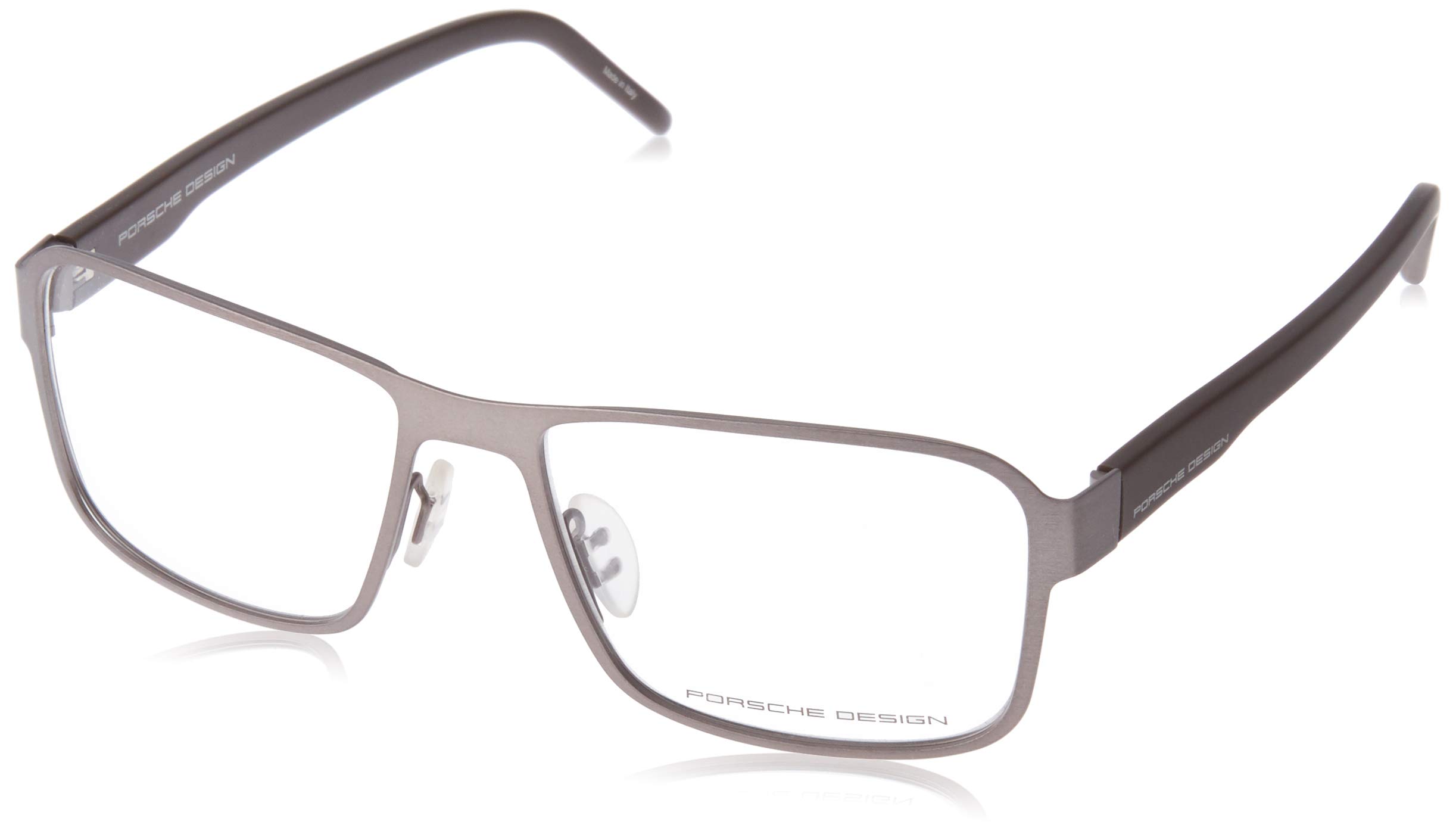 Porsche Design Men's Brown Glasses, One Size, Luxury Metal Frame Glasses