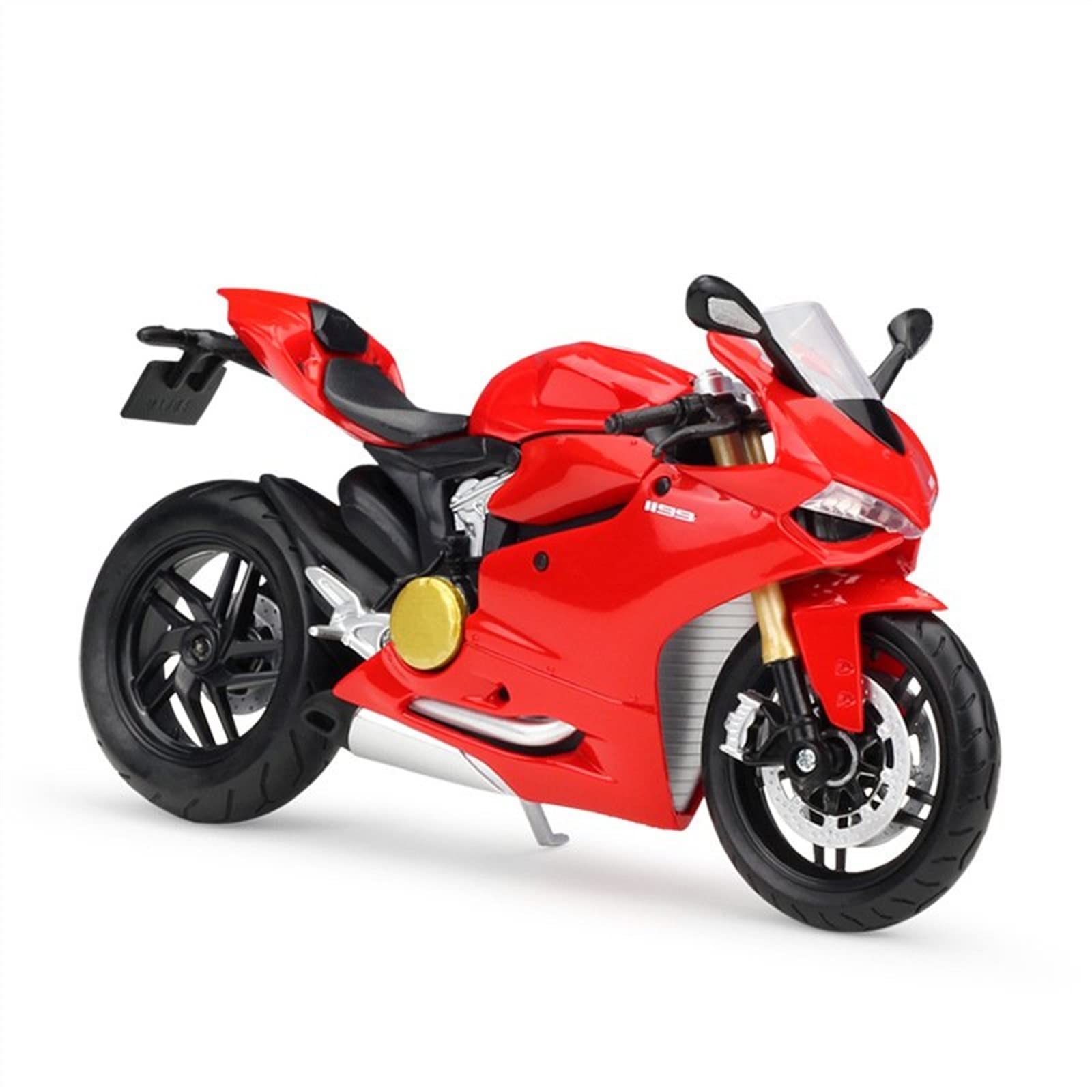SEYXF Motorbike Toy 1:12 for Ducati 1199 Simulation Alloy Motorcycle Model Toy Collecting