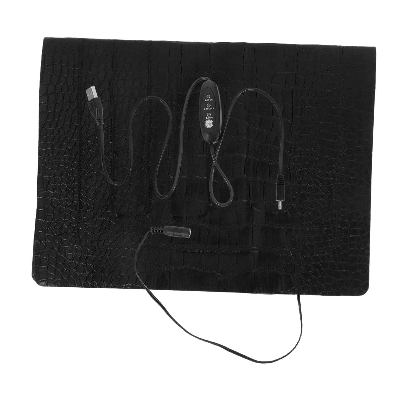 LIOOBO Sourdough Heating Mat Pet Snake Heating Pad USB 3-Level Control Carbon for Easy to Clean