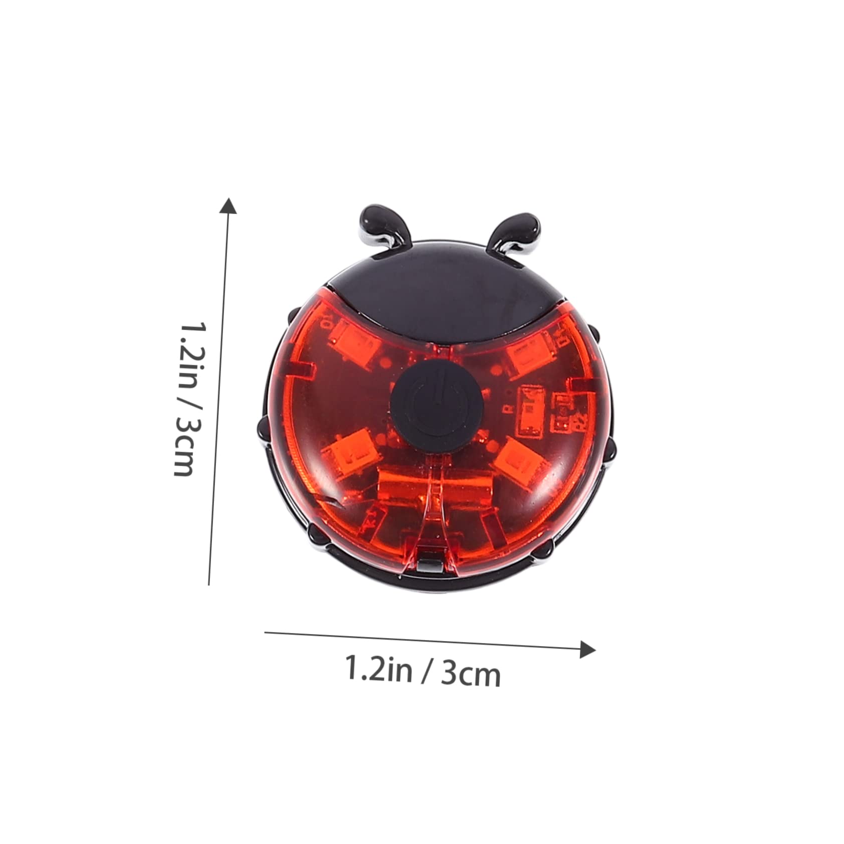 GRIRIW 1Pc LED Cycling Warning Light for Mountain Bikes Wheel Light with Lighting Modes Secure Installation for Nighttime Safety and Visibility