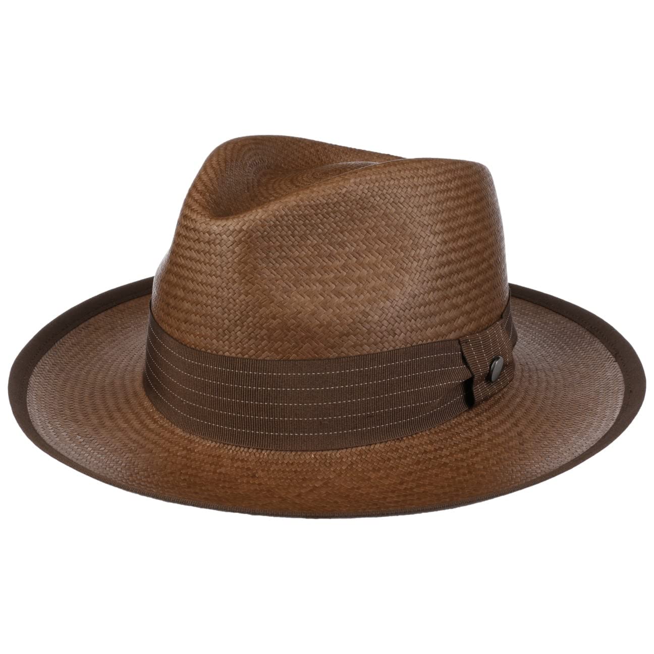 Lierys Sombrero Panamá Valeno Mujer/Hombre - Made in Ecuador de Sol Verano con Banda Grosgrain Primavera/Verano
