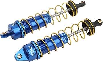 Amortecedor de choque RC, pressão de óleo do amortecedor RC de liga de alumínio para peças de reparo(Azul escuro)