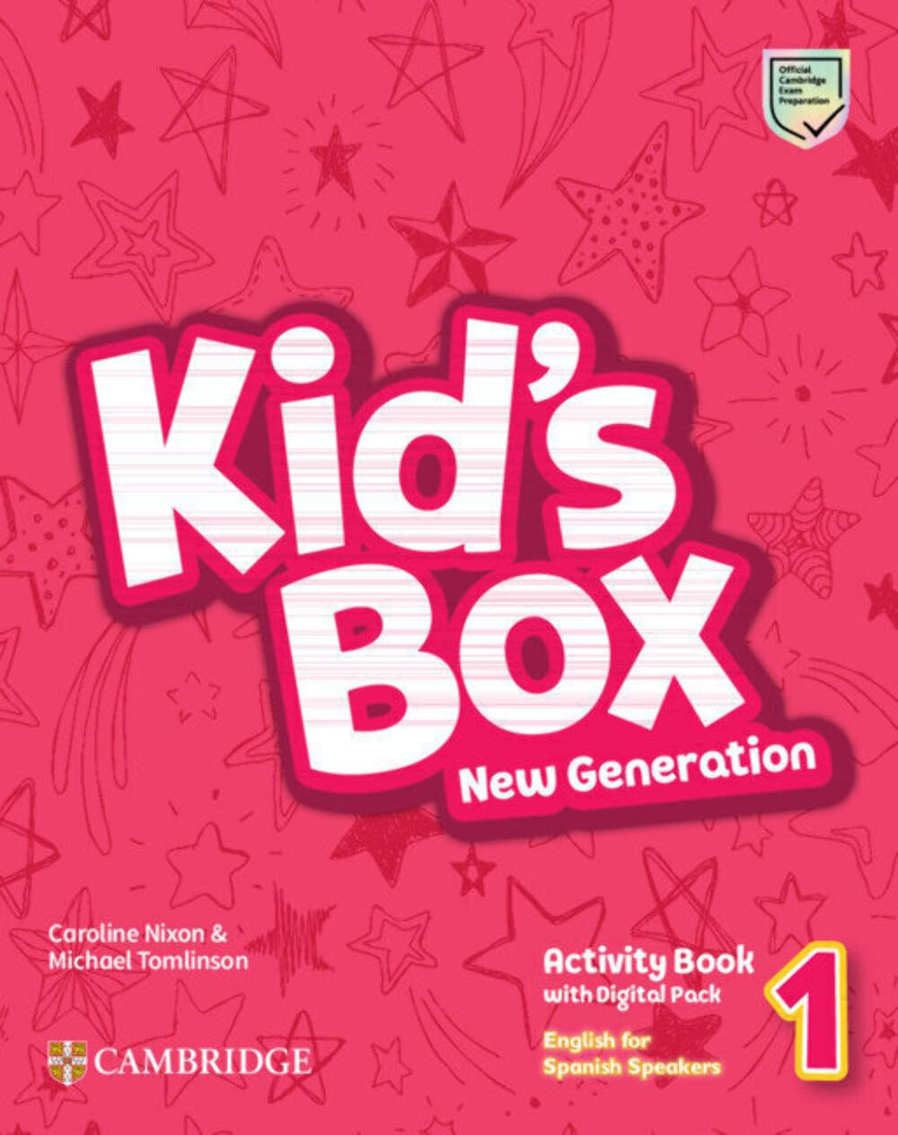 Kid's Box New Generation English for Spanish Speakers Level 1 Activity Book with Home Booklet and Digital Pack (2023)